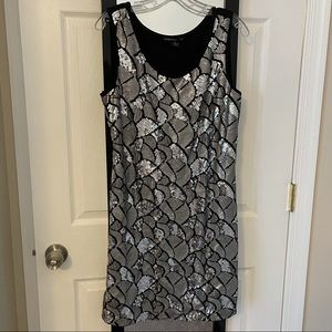 Vintage sequin tank dress